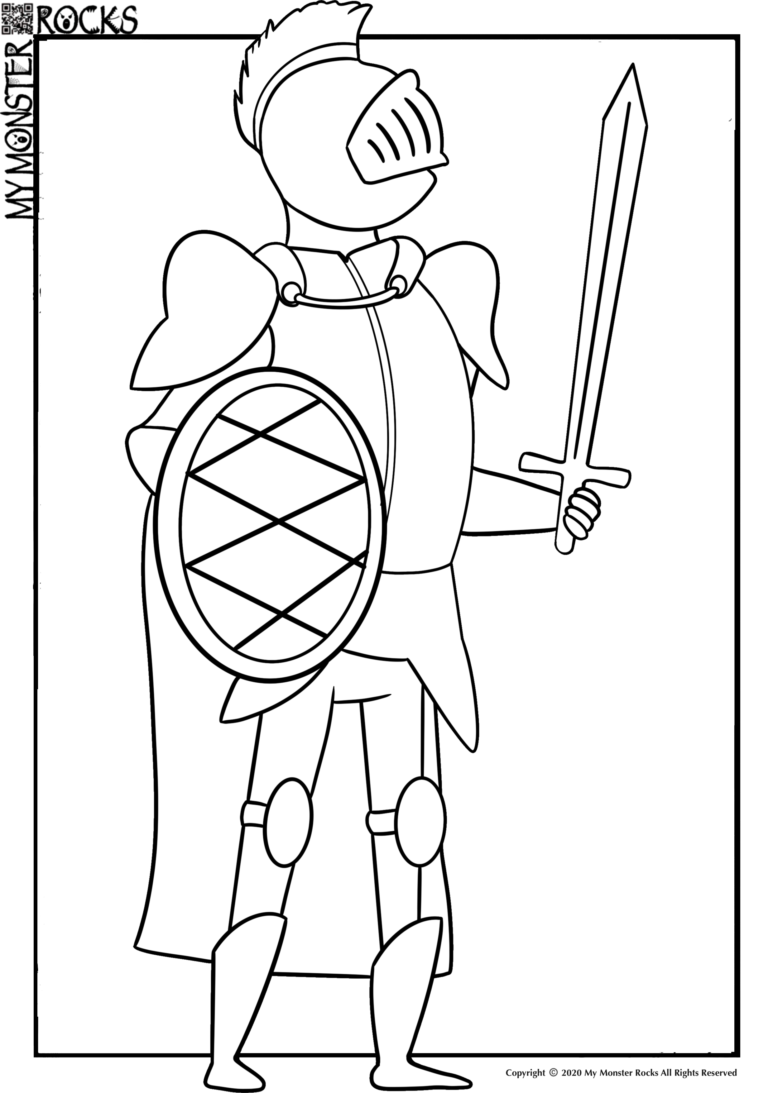 Coloring Pages! - My Monster Rocks!